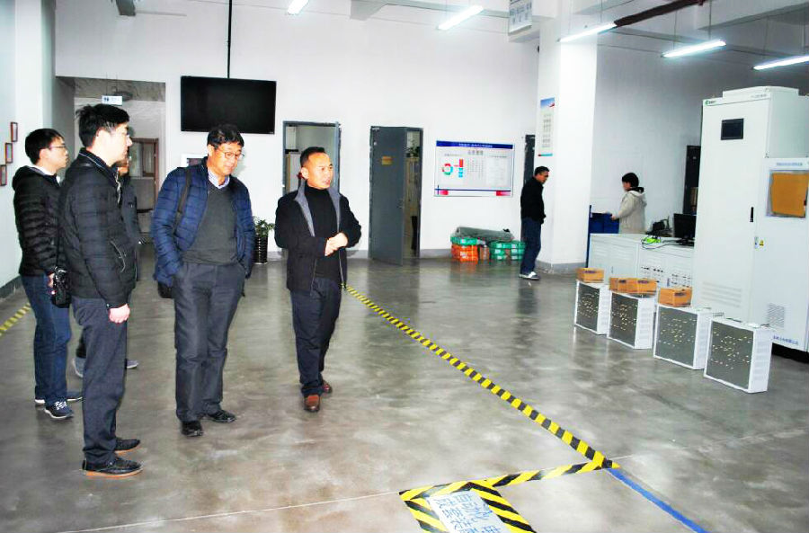 陕科大参观西驰 陕科大参观西驰