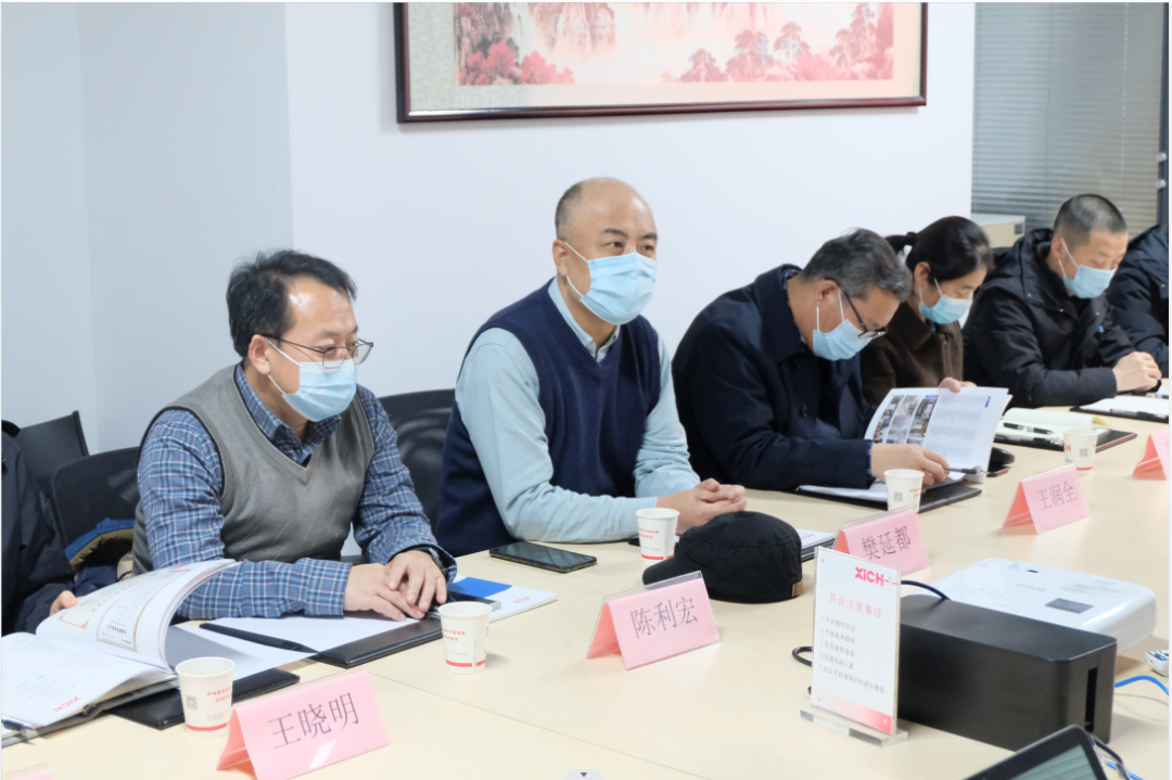 陕西省总商会副会长、西安华欧精密机械有限公司董事长樊延都一行来西驰参观交流(图2)